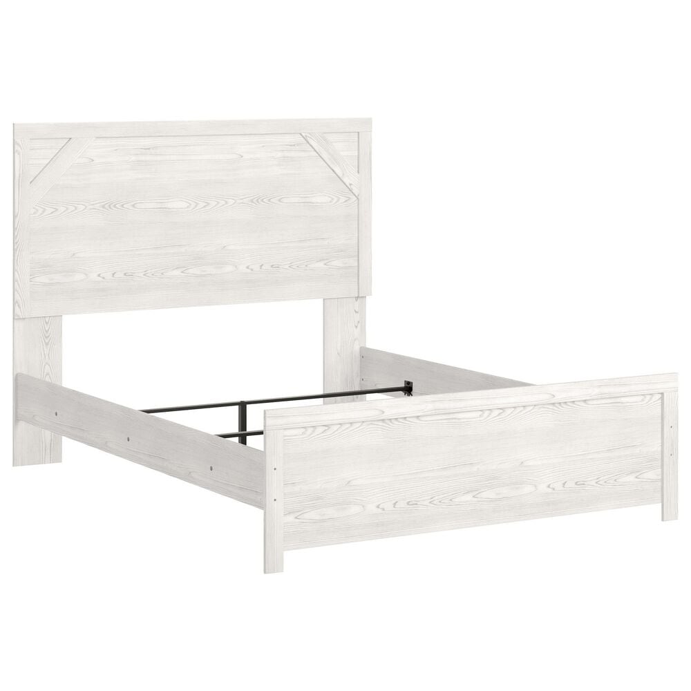 Ashley Gerridan 4-Piece Queen Bedroom Set in White and Gray, , large