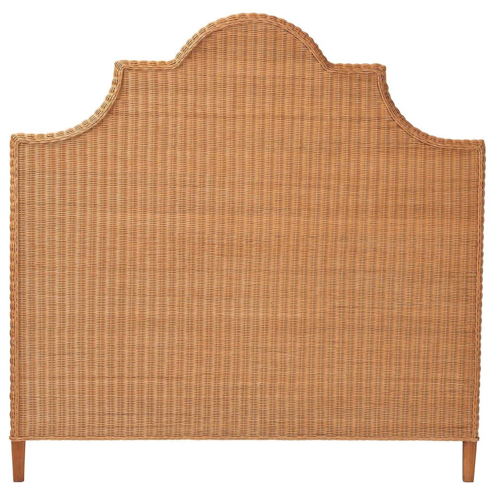 Baxton Studio Melanie Queen Standalone Headboard in Light Honey, , large