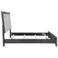 New Heritage Design Odessa 4-Piece Queen Bedroom Set in Charcoal and Silver, , large
