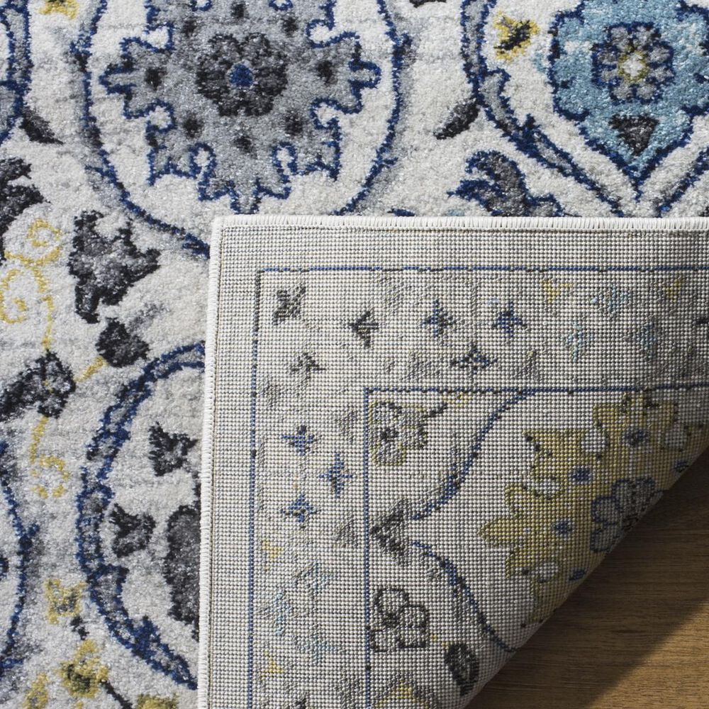 Safavieh Evoke EVK210C 4&#39; x 6&#39; Ivory and Blue Area Rug, , large