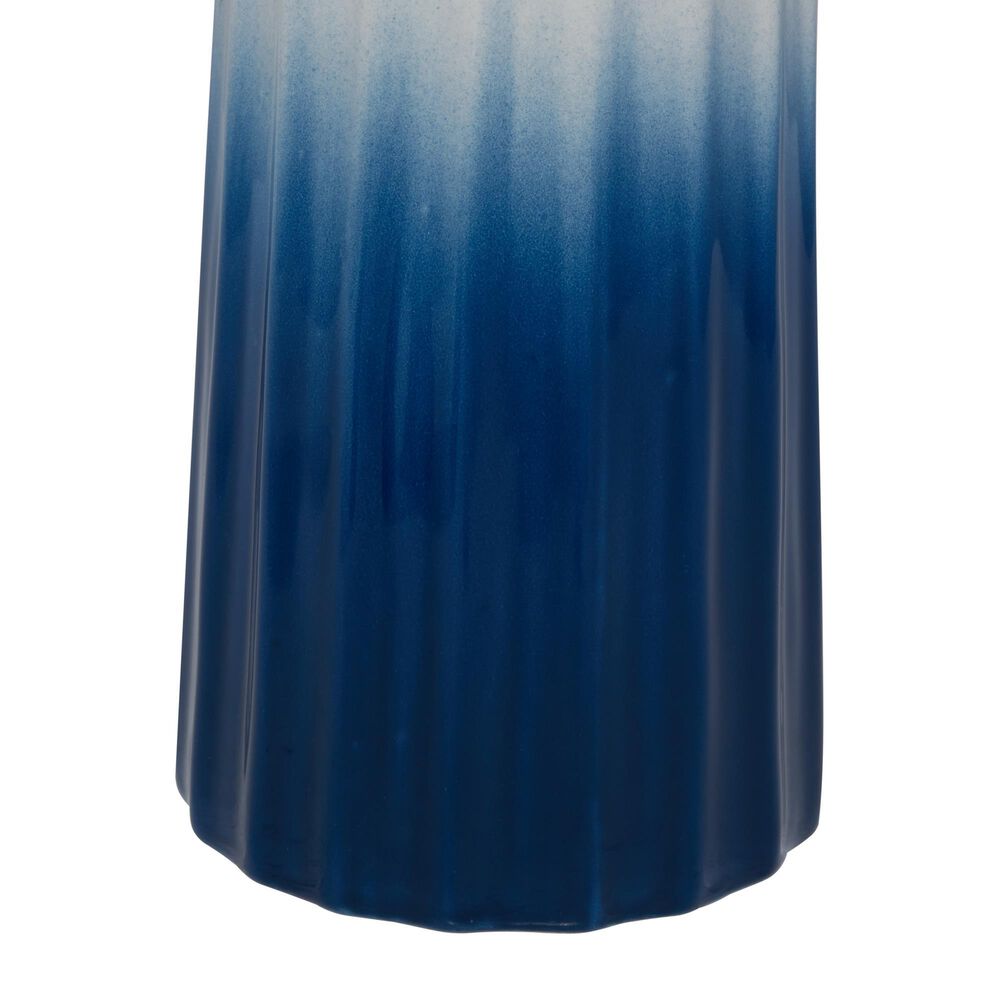 Novogratz 16&quot; Coastal Vase in Royal Blue and White &#40;Set of 2&#41;, , large