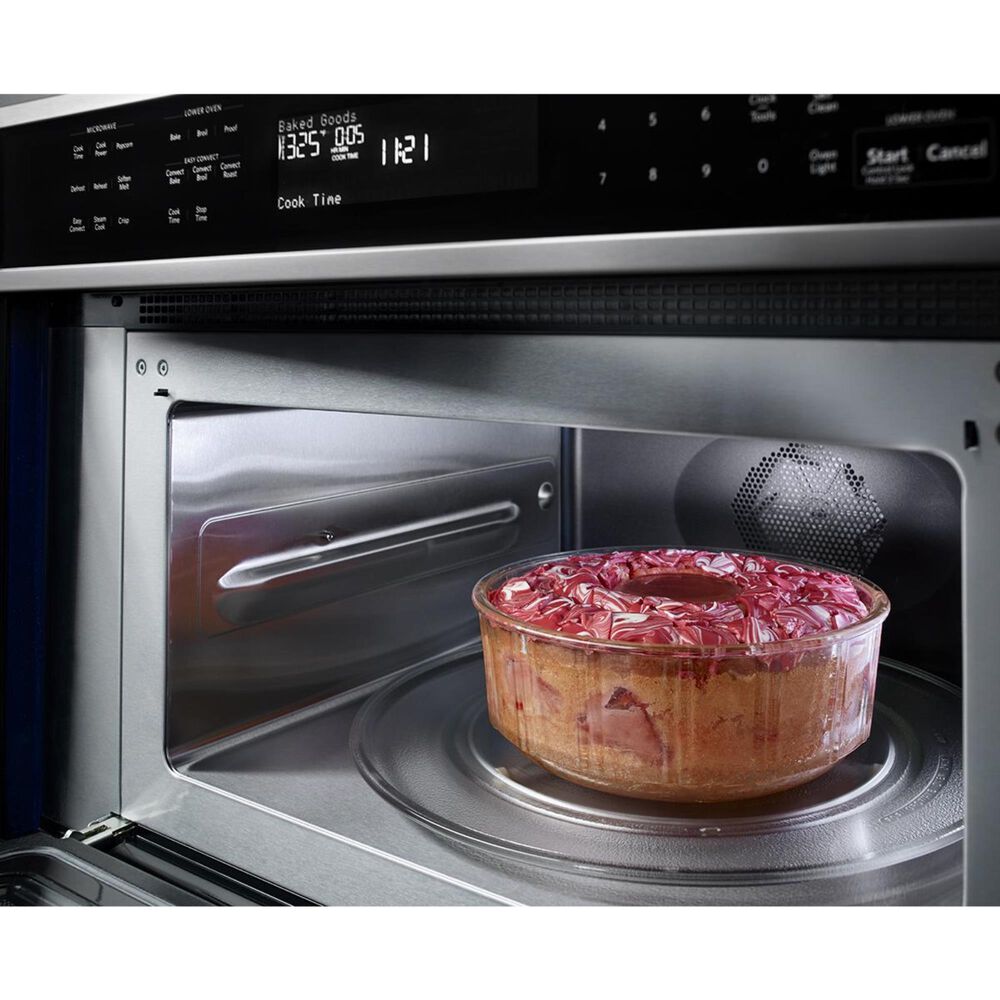 KitchenAid 27" Combination Wall Oven in Stainless Nebraska Furniture Mart