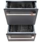 Cafe 24" Double Drawer Dishwasher in Matte Black, , large