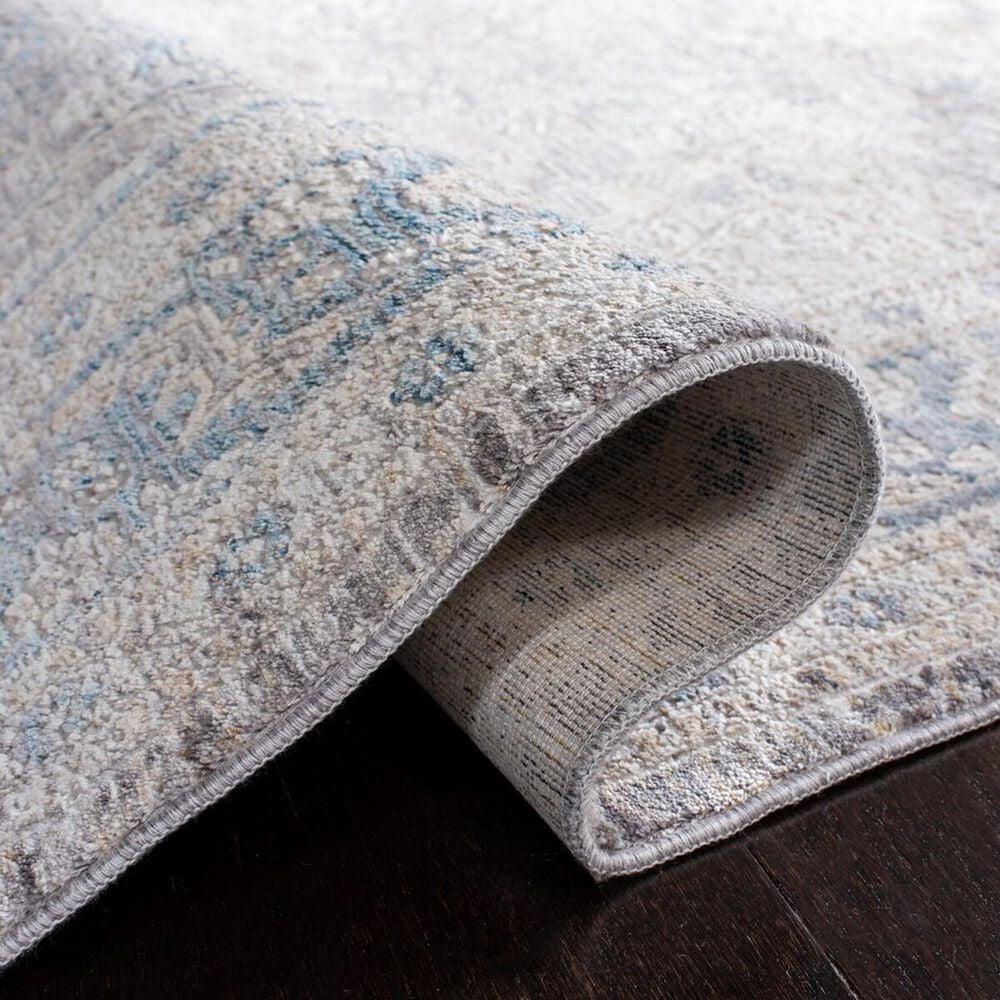 Safavieh Dream DRM411H 6&#39;7&quot; Square Grey and Blue Area Rug, , large