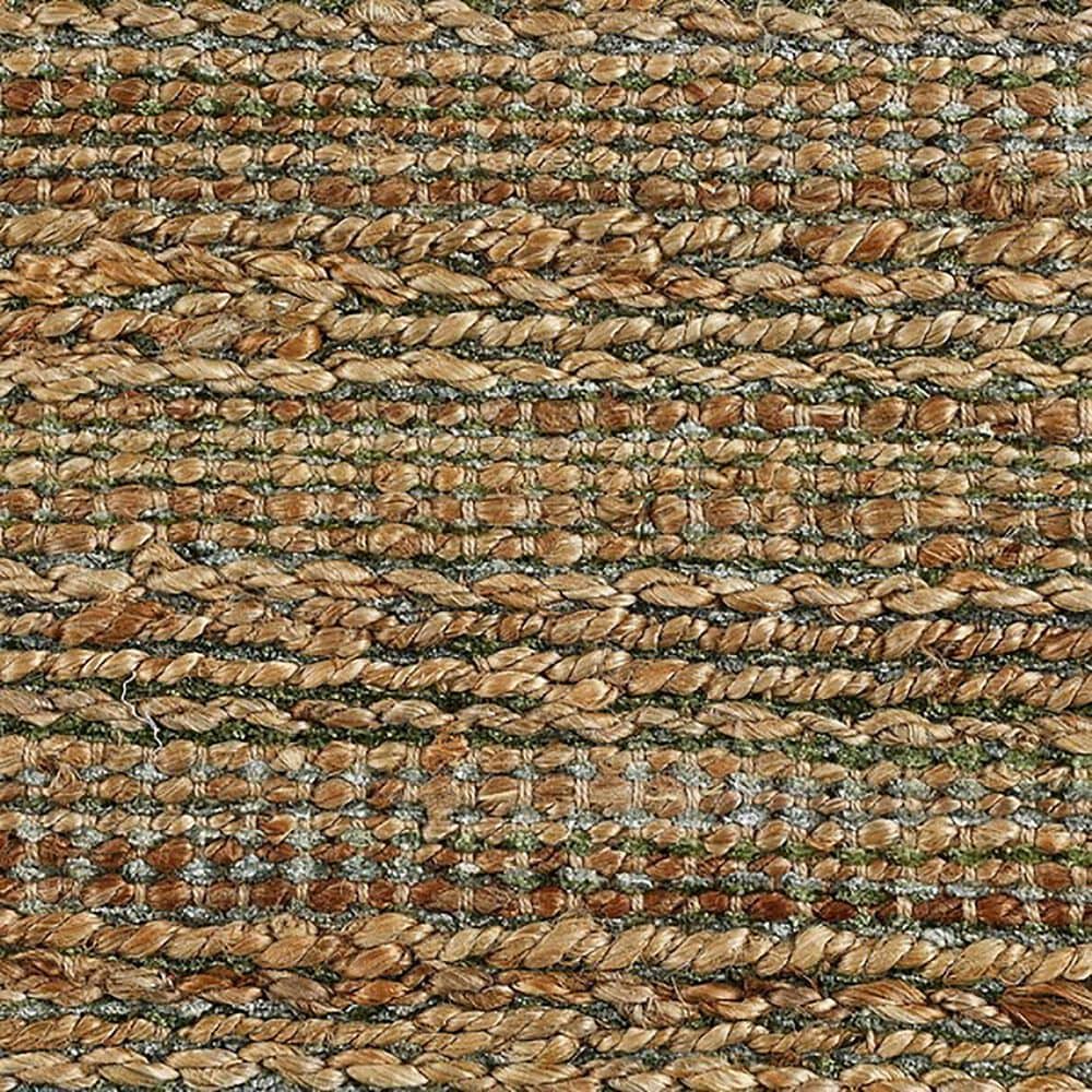 L&amp;R Resources Natural Fiber 10&#39; x 14&#39; Smoke Green Area Rug, , large
