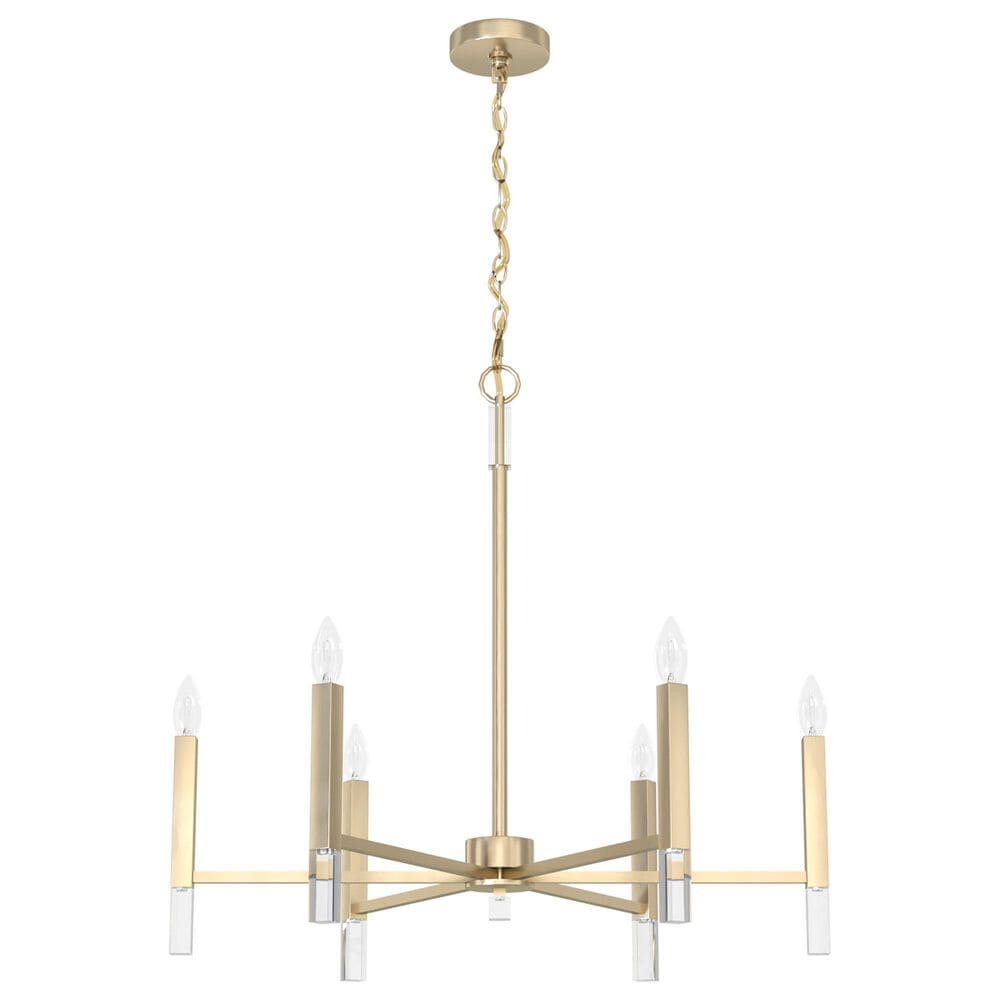 Hunter Sunjai 6-Light Chandelier in Alturas Gold, , large