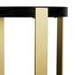 Riverside Furniture Mill River End Table in Black Onyx and Bronze, , large