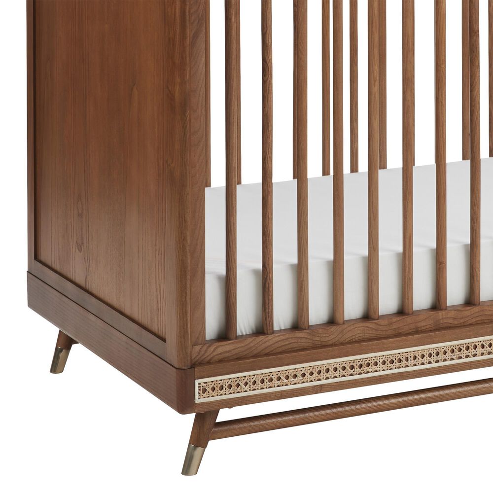 Maxi Cosi Everheart 4-in-1 Convertible Crib in Walnut Ash, , large