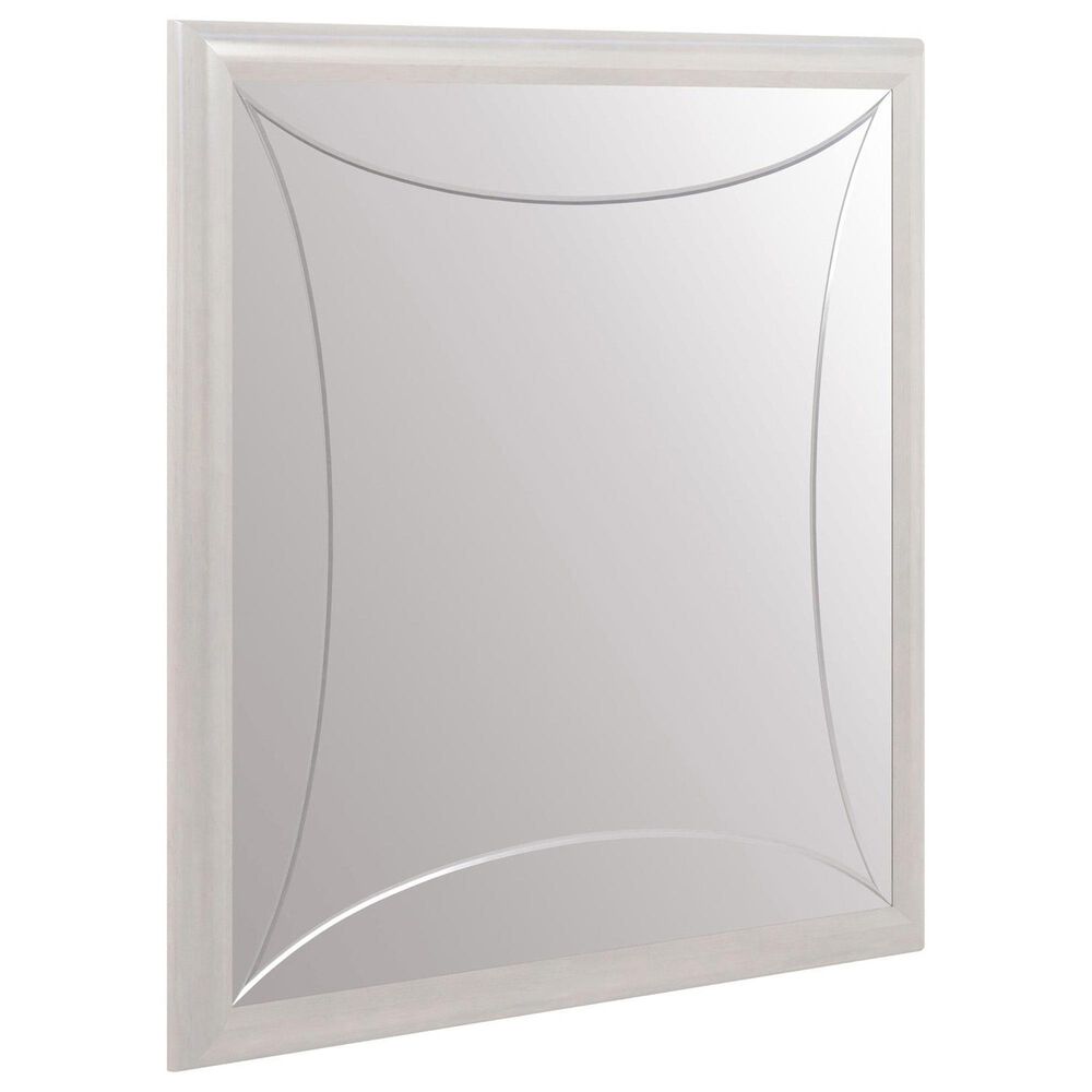 Vantage Mezzanine 6 Drawer Dresser and Mirror in Dove Gray, , large