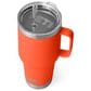 YETI Rambler 35 Oz Straw Mug with Straw Lid in Papaya, , large