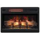 at HOME Cantilever 60" TV Stand with Fireplace Insert in Black, , large