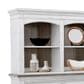 AVALON Buffet with Hutch in Distressed White and Antique Bronze, , large