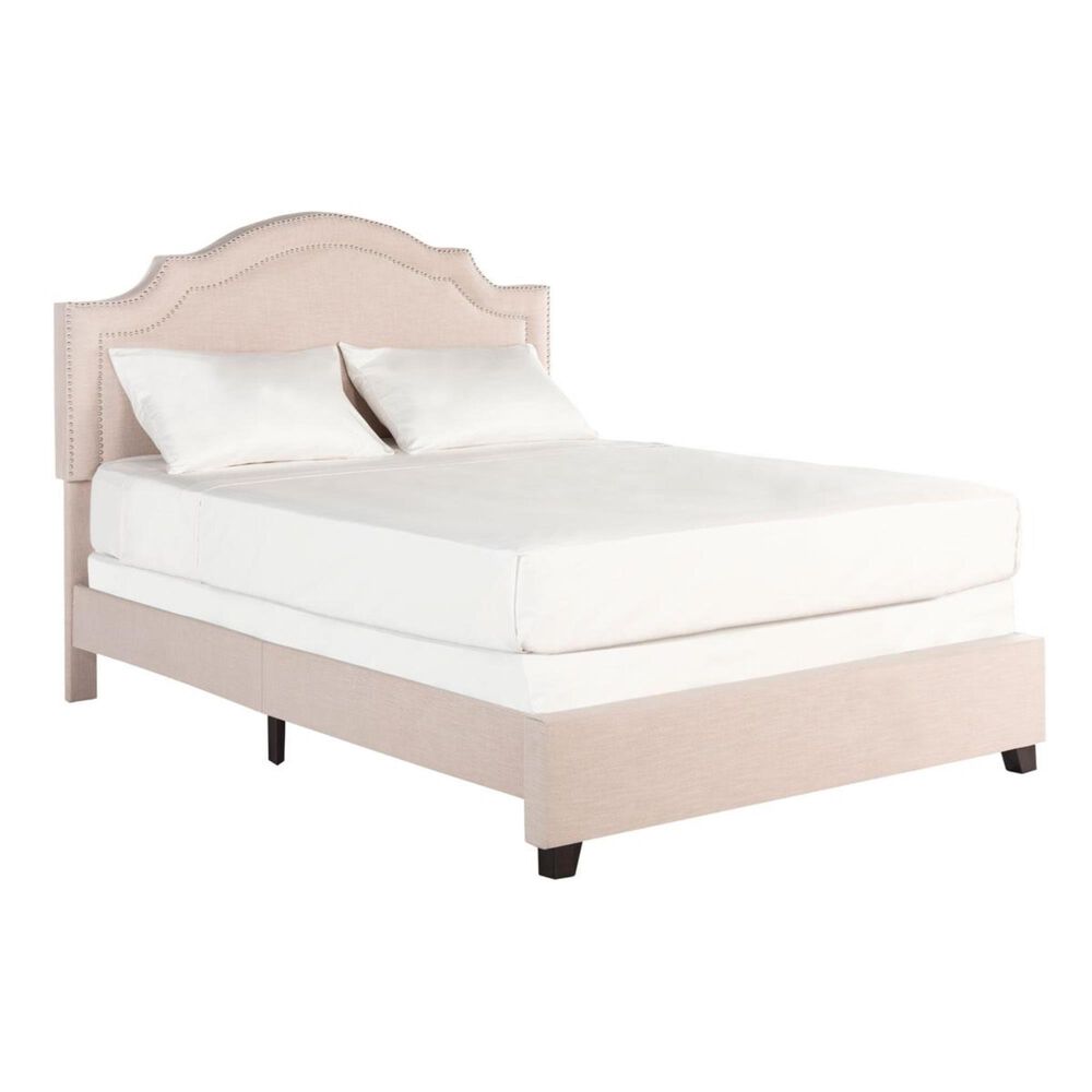 Safavieh Theron Full Bed in Light Beige, , large
