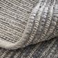 Feizy Rugs Herrick 5" x 8" Gray Area Rug, , large