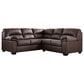 Ashley WillowBend 2-Piece Symmetrical Sectional with LAF Sofa in Umber, , large