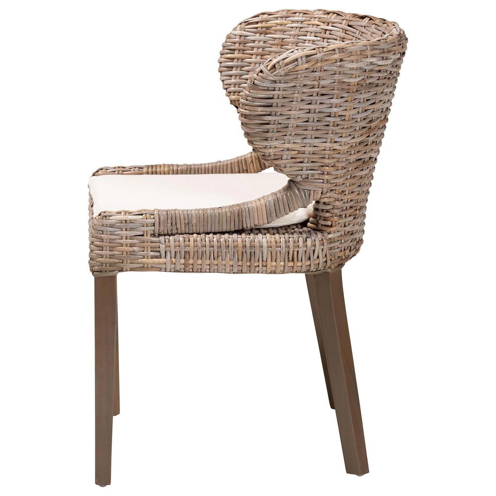 Baxton Studio Niesha Side Chair in Grey, , large