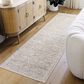 Surya Once Upon a Time Light Gray, Gray, Ivory, Tan and Light Brown 2"11" x 9"10" Runner, , large