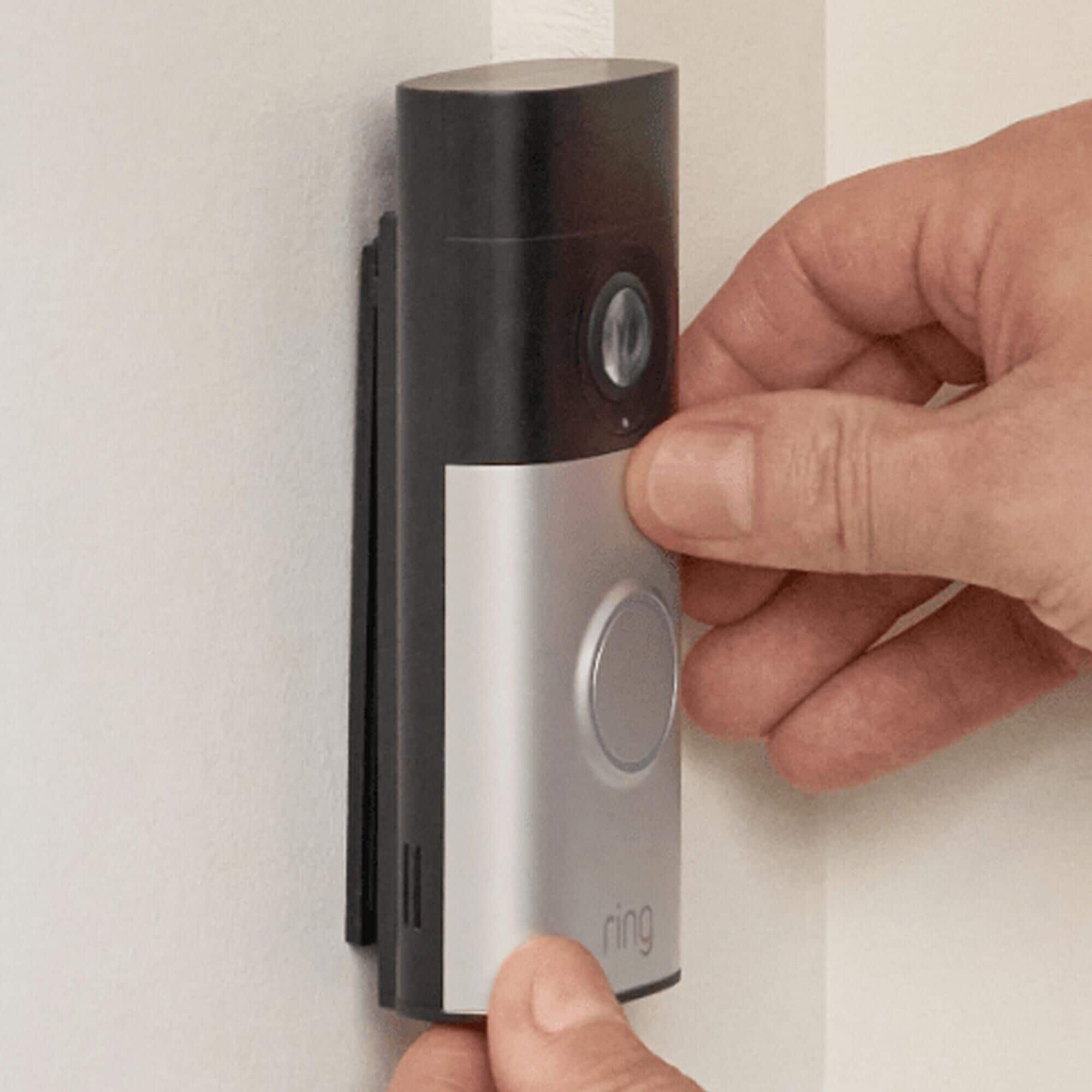 Ring Wired Doorbell Plus (2nd Gen) in Nickel Silver