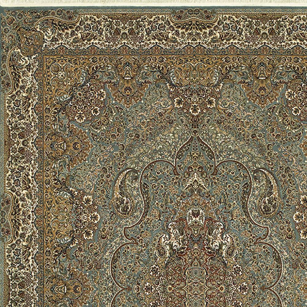 Oriental Weavers Masterpiece 502L 2&#39;3&quot; x 10&#39; Blue Runner, , large