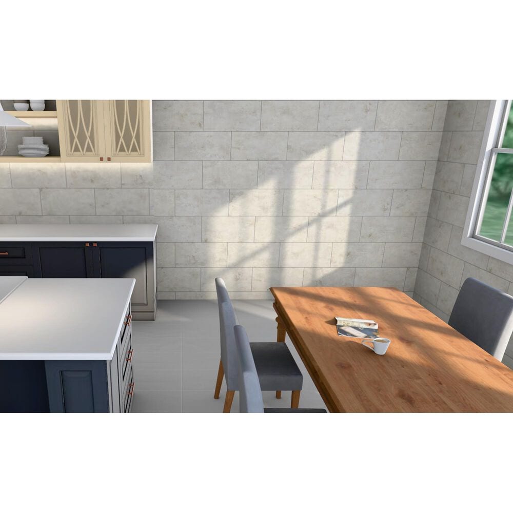 Soho Studio Artile Ivory 12" x 24" Matte Porcelain Tile, , large