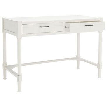 Safavieh Emmeline 2 Drawer Writing Desk in Distressed White, , large
