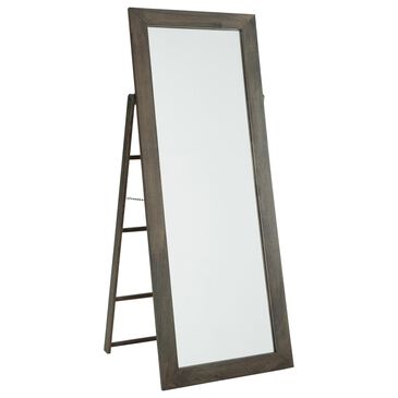 Ashley Dirkins Floor Mirror in Brown, , large