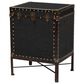 Baxton Studio Laura Lift-Top End Table in Black, , large