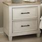 Ashley Shaybrock 2-Drawer Nightstand in Antique White and Brown, , large