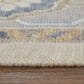 Feizy Karina 2" x 3" Ivory, Blue and Tan Area Rug, , large