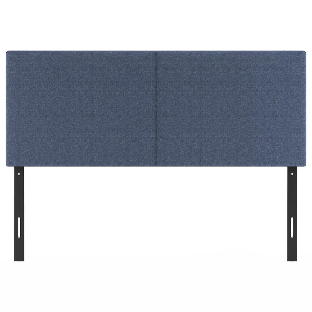 HOMLUX Roanne Full Upholstered Headboard in Denim, , large