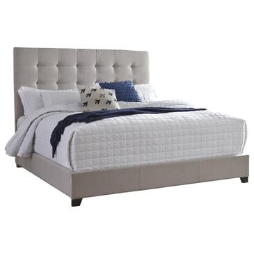 Ashley Dolante Queen Upholstered Bed in Beige, , large
