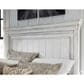 Ashley Kanwyn King Storage Bed in Distressed Whitewash, , large