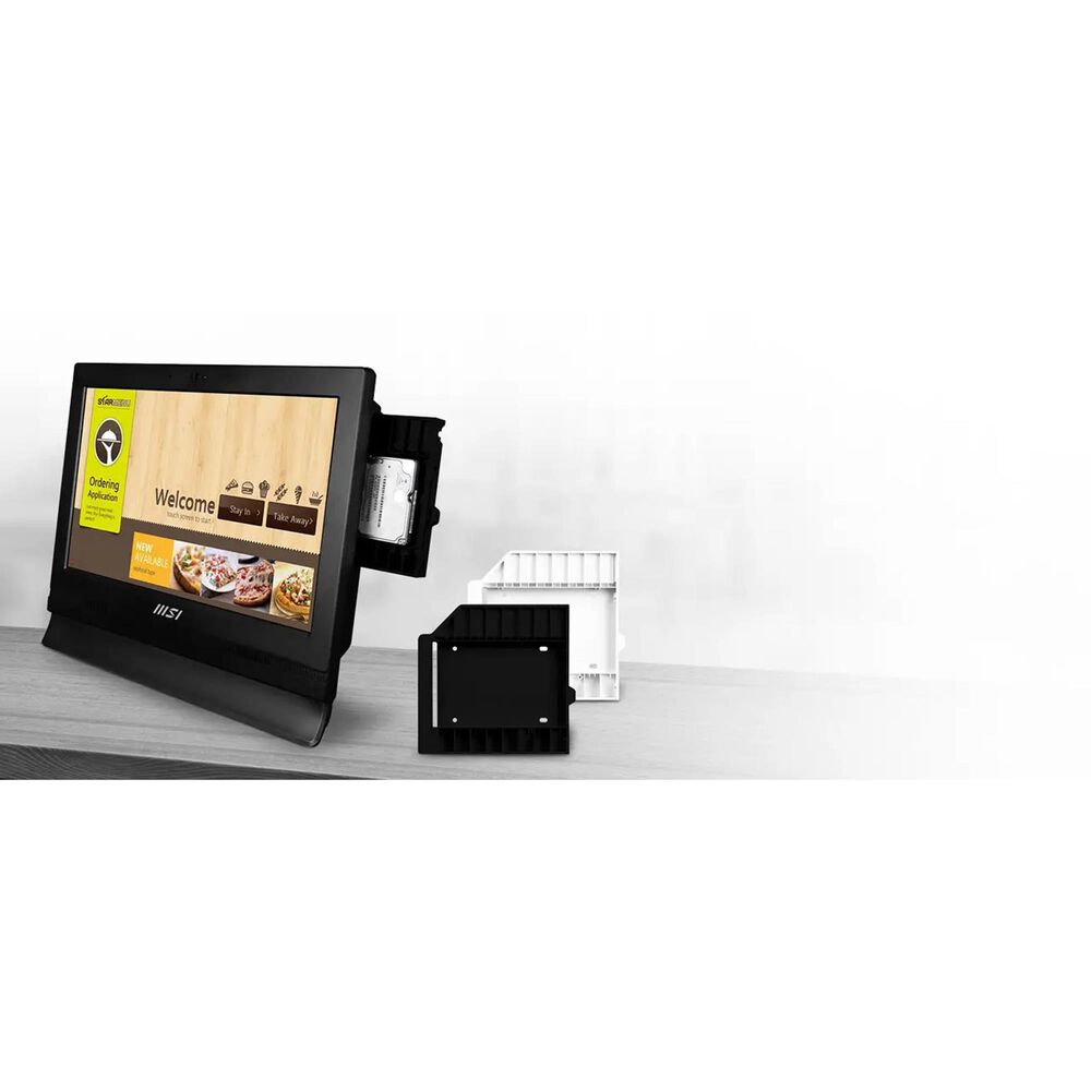 MSI 15.6&quot; Pro AP162 All-in-One Desktop | Intel Celeron N100 - 4GB RAM - Intel UHD Graphics - 128GB SSD in Black, , large