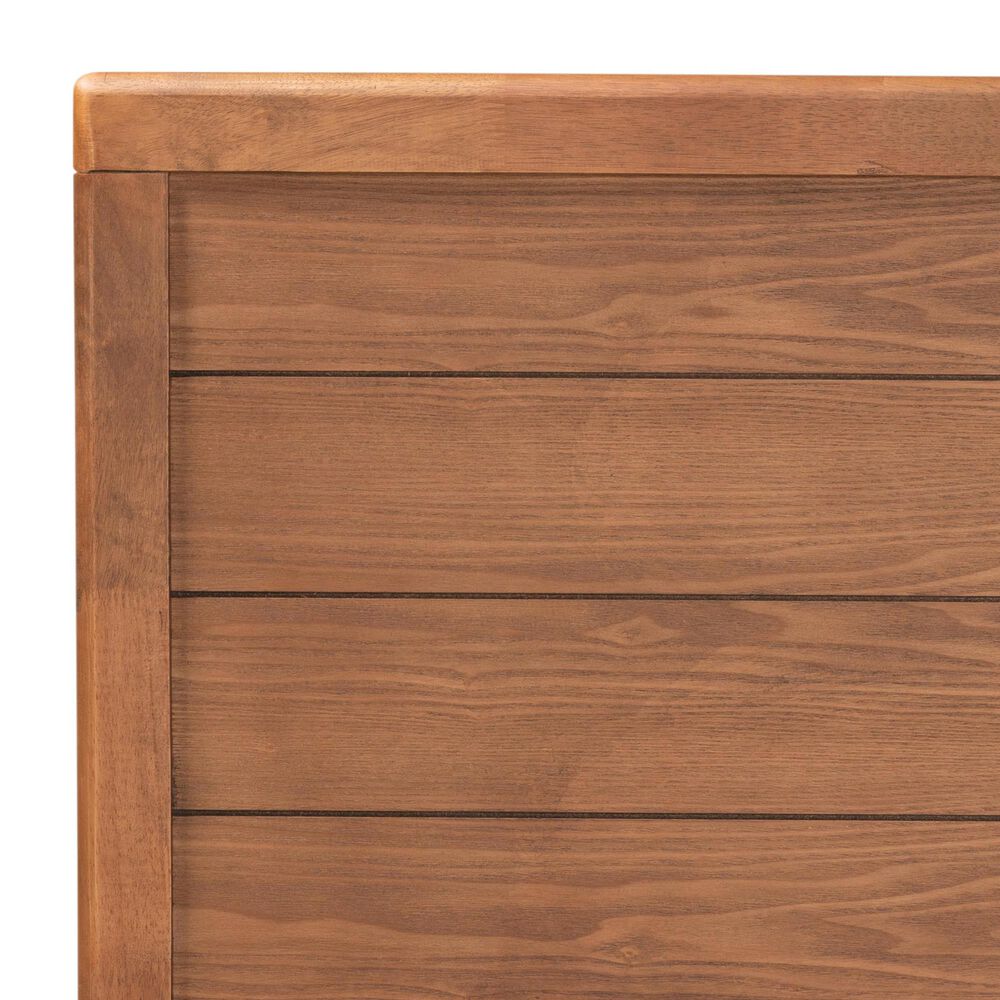 Baxton Studio Seren Twin Headboard in Ash Walnut, , large