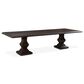 Home Trends & Design Nimes 120" Rectangular Dining Table in Vintage Brown - Table Only, , large
