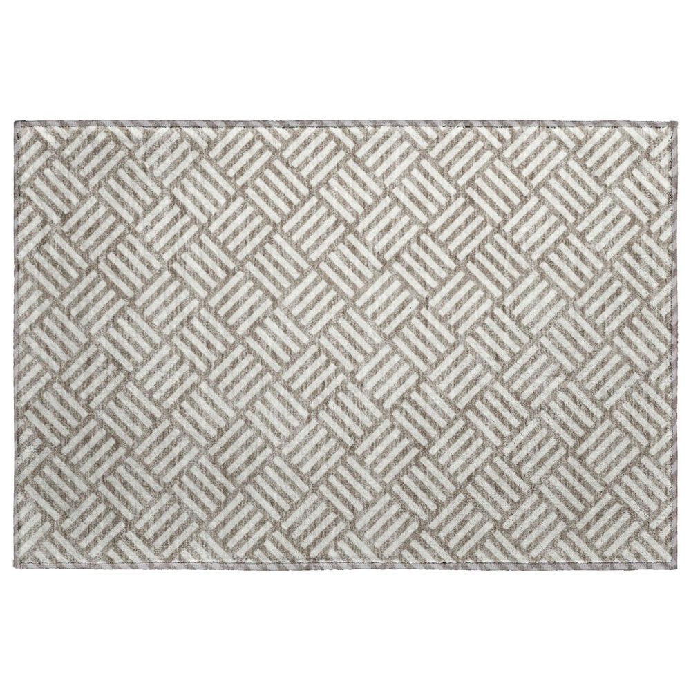 Dalyn Rug Company The Reserve TR3 Taupe 2"6" x 3"10" Indoor/Outdoor Area Rug, , large