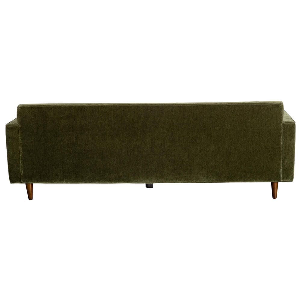 Jonathan Louis Jace Stationary Sofa in Amici Moss  Velvet, , large