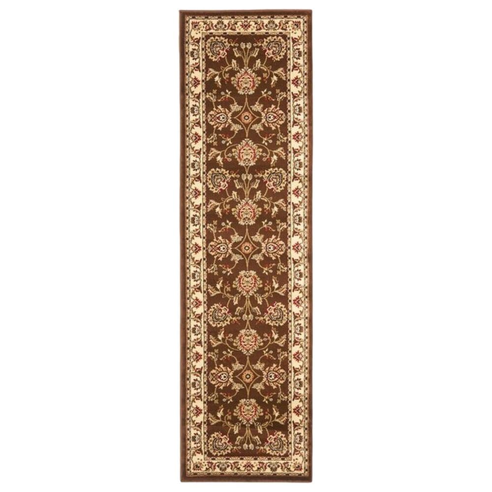 Safavieh Lyndhurst LNH555 2"3" x 16" Brown and Ivory Runner, , large