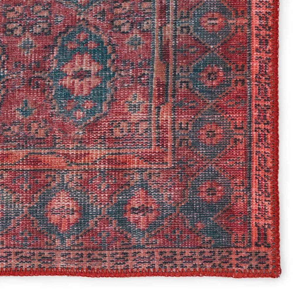 Jaipur Harman Kalinar 2&#39;6&quot; x 10&#39; Shaded Spruce, Koi, Cork and Deep Claret Runner, , large