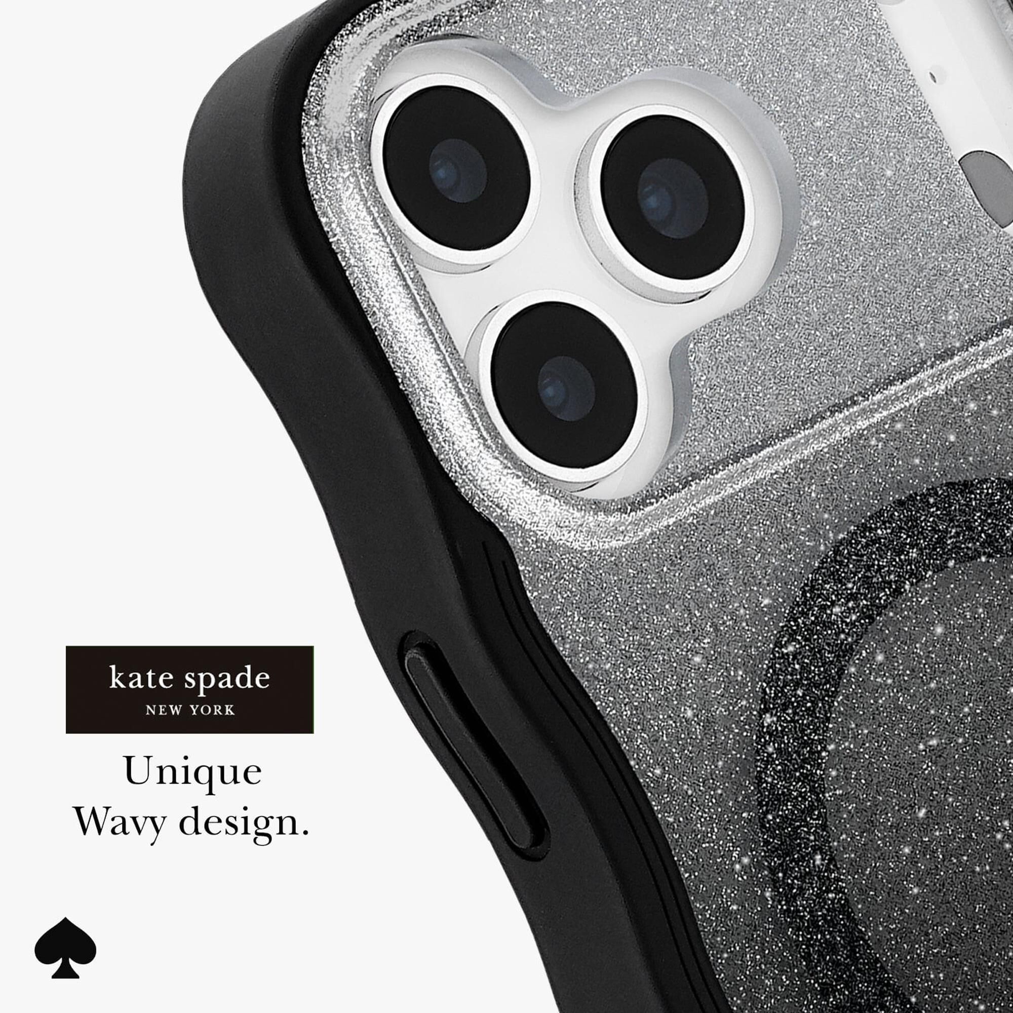 Kate Spade Wavy MagSafe Case for Apple iPhone 17 Pro Max in Nightfall