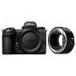 Nikon Z 6II FX Mirrorless Body with Mount Adapter FTZ II, , large