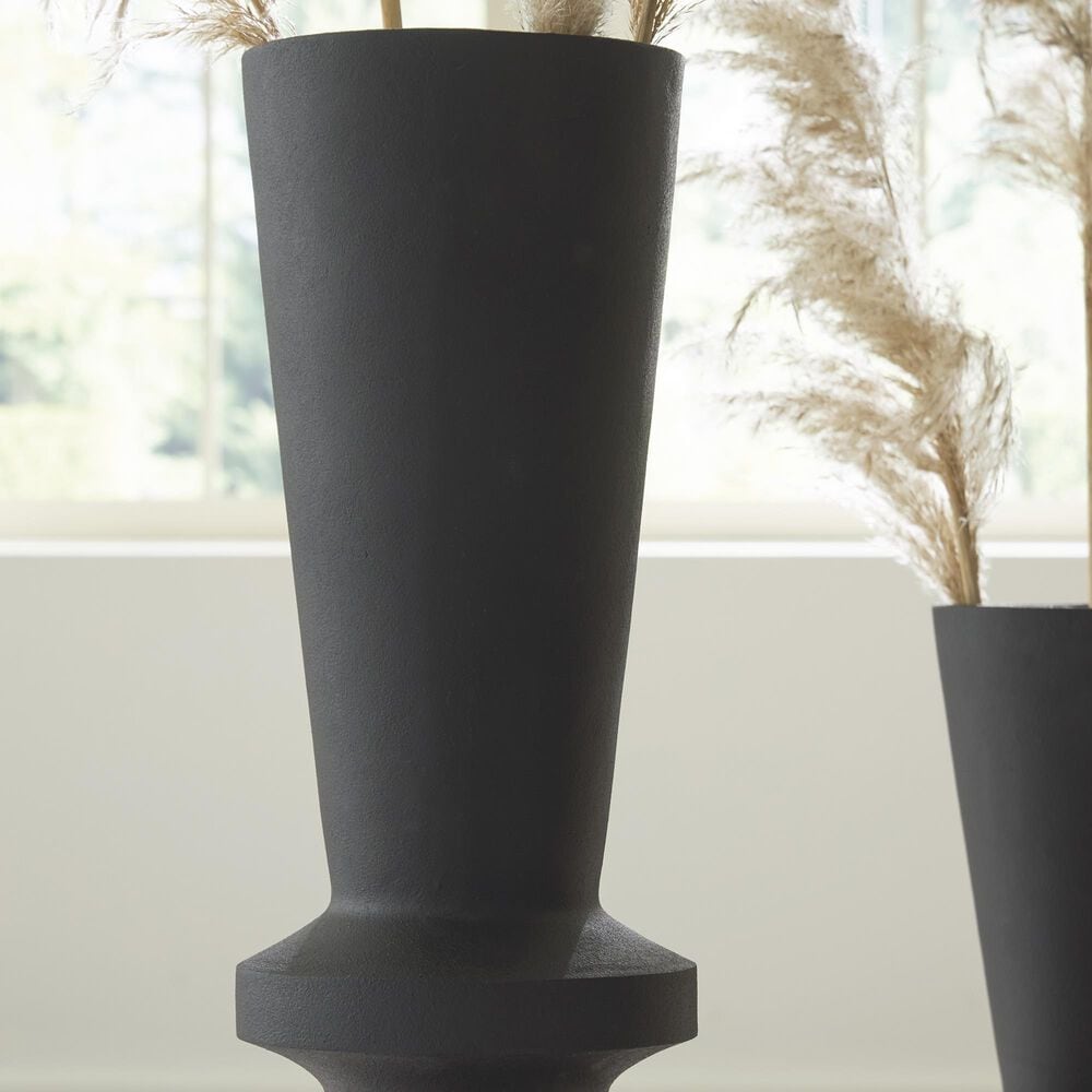 Ashley Collisten 40&quot; Vase in Black, , large