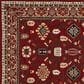 Oriental Weavers Lilihan Oriental 043S6 7"10" x 10"10" Red Area Rug, , large