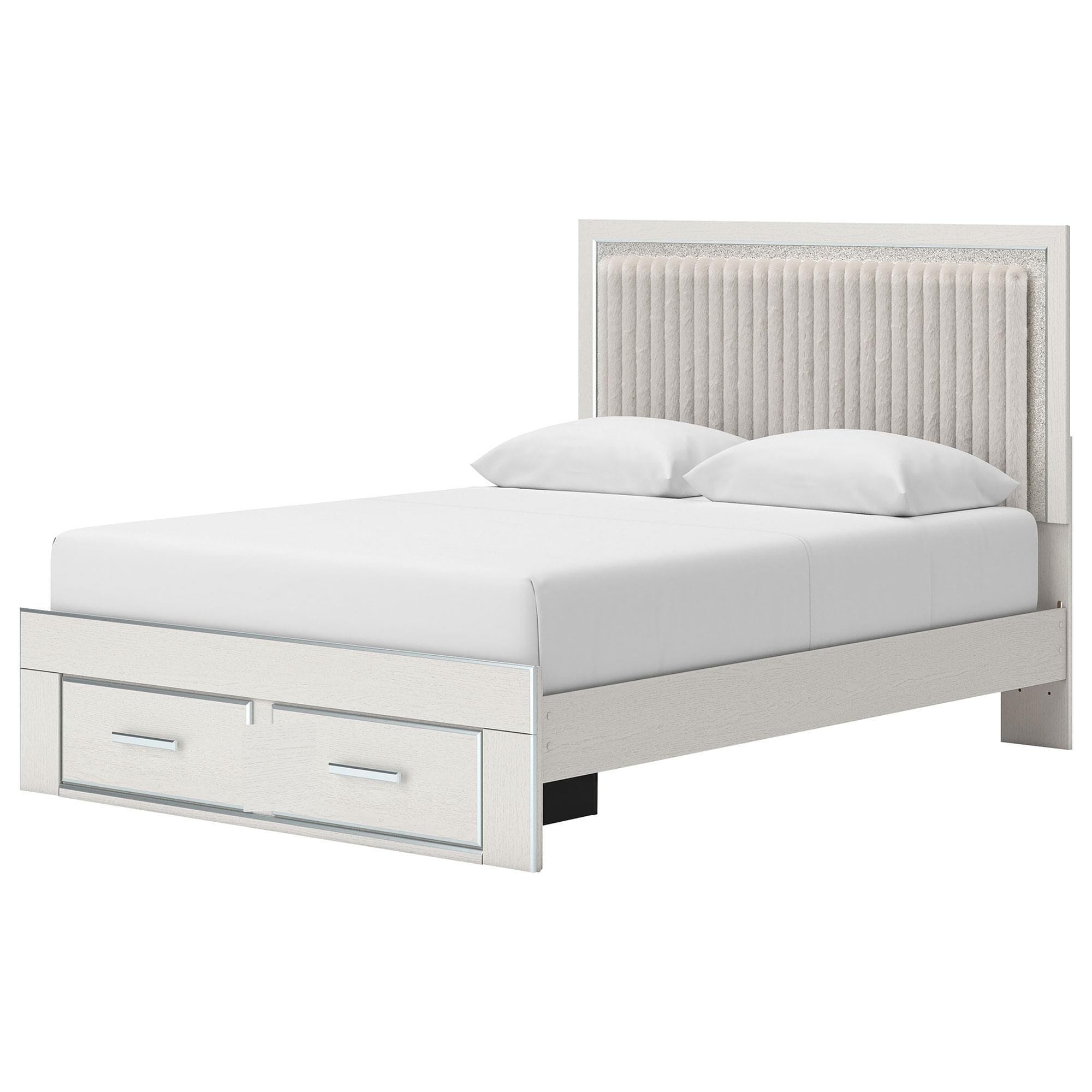 Ashley Zuraleus 5-Piece Queen Upholstered Storage Bedroom Set in