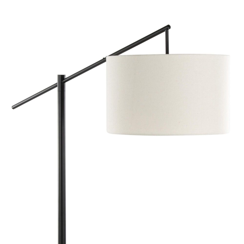 LumiSource Casper Floor Lamp in Matte Black, , large