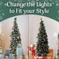 Timberlake 6 ft Christmas Tree with 250 LED Lights in Green and White, , large