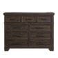 Mayberry Hill Colorado 9 Drawer Dresser Only in Charcoal, , large
