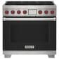 Wolf Appliances 6.3 Cu. Ft. Freestanding Dual Fuel Range with Natural Gas in Black, , large