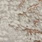 Nourison Metallic 9" x 12" Grey Mocha Area Rug, , large