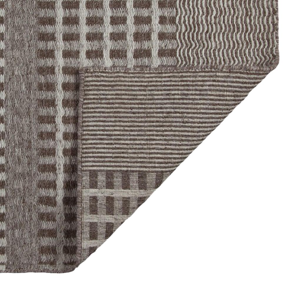 Harounian Rugs Kilim Casablanca 6&#39; x 9&#39; Brown and Natural Area Rug, , large